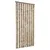 Produktbild 2 för Insektsgardin mörkbrun och beige 56x200 cm chenille