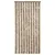 Produktbild 3 för Insektsgardin mörkbrun och beige 90x200 cm chenille