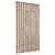 Produktbild 2 för Insektsgardin mörkbrun och beige 100x200 cm chenille