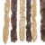 Produktbild 5 för Insektsgardin mörkbrun och beige 100x200 cm chenille