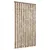 Produktbild 2 för Insektsgardin mörkbrun och beige 100x220 cm chenille