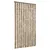 Produktbild 2 för Insektsgardin mörkbrun och beige 100x230 cm chenille