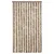 Produktbild 3 för Insektsgardin mörkbrun och beige 100x230 cm chenille