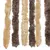 Produktbild 6 för Insektsgardin mörkbrun och beige 100x230 cm chenille