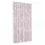 Produktbild 2 för Insektsgardin silvergrå och rosa 100x200 cm chenille