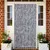 Produktbild 7 för Insektsgardin silver 100x200 cm chenille