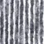 Produktbild 5 för Insektsgardin silver 100x230 cm chenille