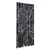 Produktbild 2 för Insektsgardin antracit 100x230 cm chenille
