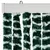 Produktbild 4 för Insektsgardin grön och vit 90x200 cm chenille