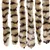 Produktbild 6 för Insektsgardin beige och brun 100x200 cm chenille