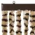 Produktbild 4 för Insektsgardin beige och brun 100x230 cm chenille