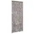 Produktbild 2 för Insektsgardin brun och vit 100x230 cm chenille