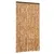 Produktbild 2 för Insektsgardin ockra och vit 100x230 cm chenille