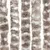 Produktbild 4 för Insektsgardin taupe och vit 56x200 cm chenille