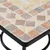 Produktbild 7 för Mosaikbord terrakotta 60x60x74 cm keramik