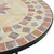 Produktbild 7 för Mosaikbord terrakotta och vit Ø50x70 cm keramik