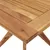 Produktbild 7 för Trädgårdsbord kvadratiskt 85x85x75 cm massivt akaciaträ