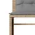 Produktbild 8 för Soffgrupp för trädgård med dynor 4 delar beige konstrotting