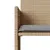 Produktbild 7 för Trädgårdssoffa 2-sits med bord och pallar beige konstrotting
