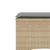 Produktbild 11 för Trädgårdssoffa 2-sits med bord och pallar beige konstrotting
