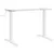 Produktbild 2 för Stativ för höjbart skrivbord (94-135)x60x(70-114) cm stål