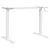 Produktbild 7 för Stativ för höjbart skrivbord (94-135)x60x(70-114) cm stål