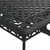 Produktbild 9 för Trädgårdsbord svart 150x90x72 cm gjuten aluminium