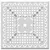 Produktbild 8 för Trädgårdsbord vit 80x80x75 cm gjuten aluminium
