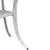 Produktbild 10 för Trädgårdsbord vit Ø48x53 cm gjuten aluminium