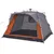 Produktbild 4 för Campingtält 4 personer grå och orange snabbrest