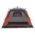 Produktbild 6 för Campingtält 4 personer grå och orange snabbrest