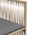 Produktbild 9 för Matgrupp för trädgården med dynor 7 delar beige konstrotting
