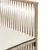 Produktbild 9 för Matgrupp för trädgården med dynor 7 delar beige konstrotting