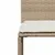 Produktbild 10 för Matgrupp för trädgården med dynor 7 delar beige konstrotting