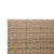 Produktbild 11 för Trädgårdssoffa med bord och dynor L-formad beige konstrotting