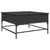 Produktbild 7 för Soffbord svart 80x80x45 cm konstruerat trä och metall