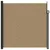 Produktbild 3 för Indragbar sidomarkis taupe 200x300 cm