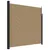 Produktbild 2 för Indragbar sidomarkis taupe 200x500 cm