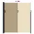 Produktbild 5 för Indragbar sidomarkis beige 220x500 cm