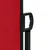 Produktbild 8 för Infällbar sidomarkis röd 120x600 cm