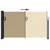 Produktbild 5 för Infällbar sidomarkis beige 120x600 cm
