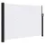 Produktbild 2 för Infällbar sidomarkis vit 140x600 cm