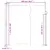 Produktbild 10 för Infällbar sidomarkis beige 200x600 cm