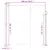 Produktbild 10 för Infällbar sidomarkis vit 200x600 cm