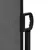 Produktbild 8 för Infällbar sidomarkis 200x600 cm antracit