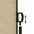 Produktbild 6 för Infällbar sidomarkis beige 220x600 cm