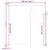 Produktbild 9 för Infällbar sidomarkis vit 220x600 cm