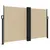 Produktbild 2 för Infällbar sidomarkis beige 140x600 cm