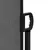 Produktbild 8 för Infällbar sidomarkis 200x600 cm antracit