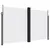 Produktbild 2 för Infällbar sidomarkis vit 200x600 cm